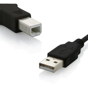 Cabo USB 2.0 para Impressora Exbom 10 Metros com Filtro Conector AM/BM