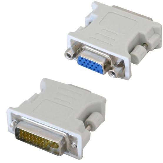 Adaptador Conversor DVI-I Macho (24+5 Pinos) para VGA Fêmea (15 Pinos) Genérico - Imagem 3