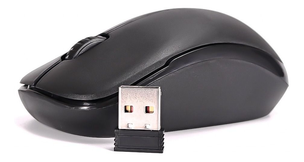 Kit Teclado e Mouse Sem Fio Knup KP-2063 2.4GHz USB ABNT2 Preto - Imagem 5