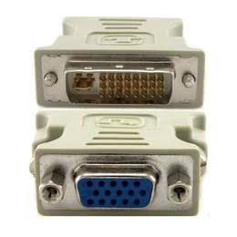 Adaptador Conversor DVI-I Macho (24+5 Pinos) para VGA Fêmea (15 Pinos) Genérico - Imagem 4