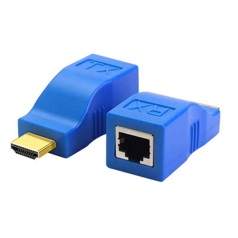Extensor HDMI TOMATE MHD-1103 para Cabo de Rede RJ45 30m Full HD 1080p 3D Plug and Play