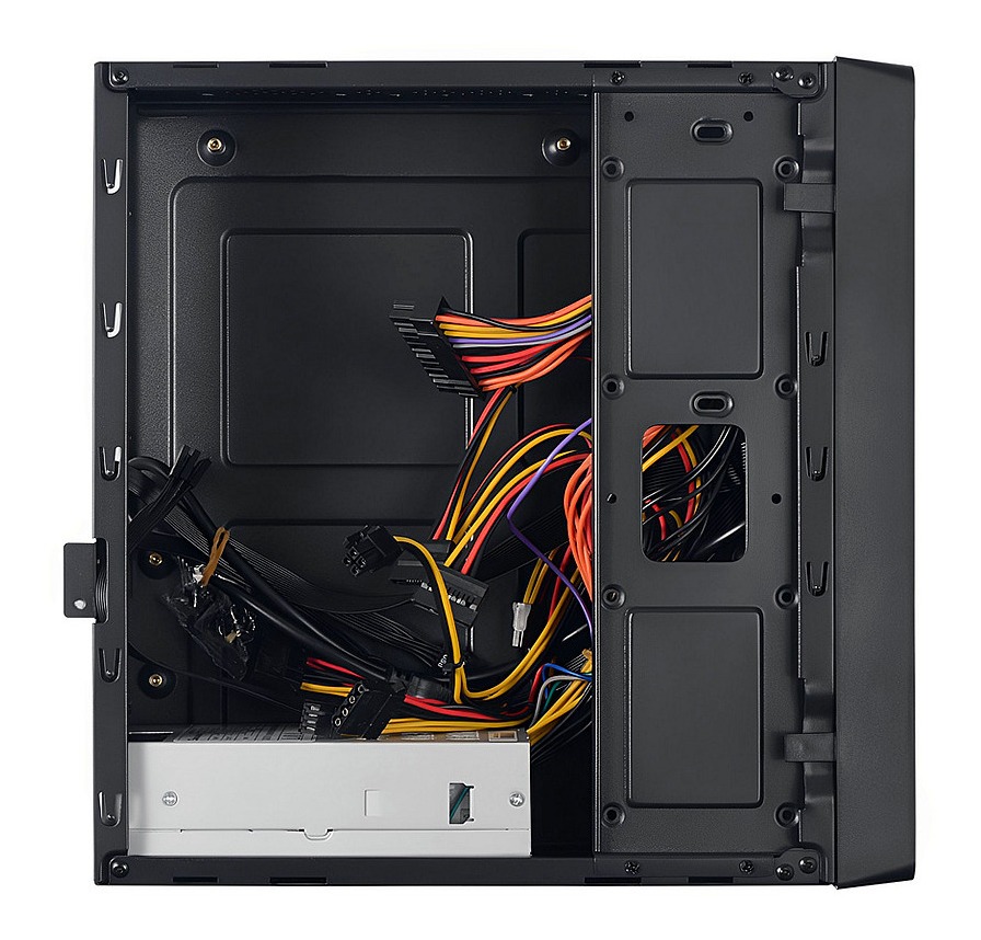Gabinete Slim Bluecase BG-2002BX Micro-ATX mATX Preto com Fonte 200W USB 3.0 Low Profile - Imagem 3