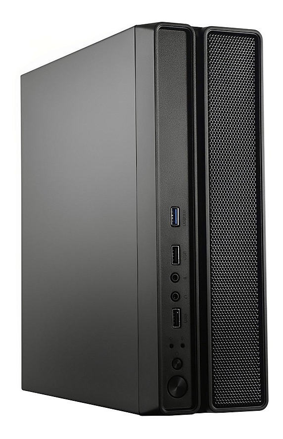 Gabinete Slim Bluecase BG-2002BX Micro-ATX mATX Preto com Fonte 200W USB 3.0 Low Profile - Imagem 5