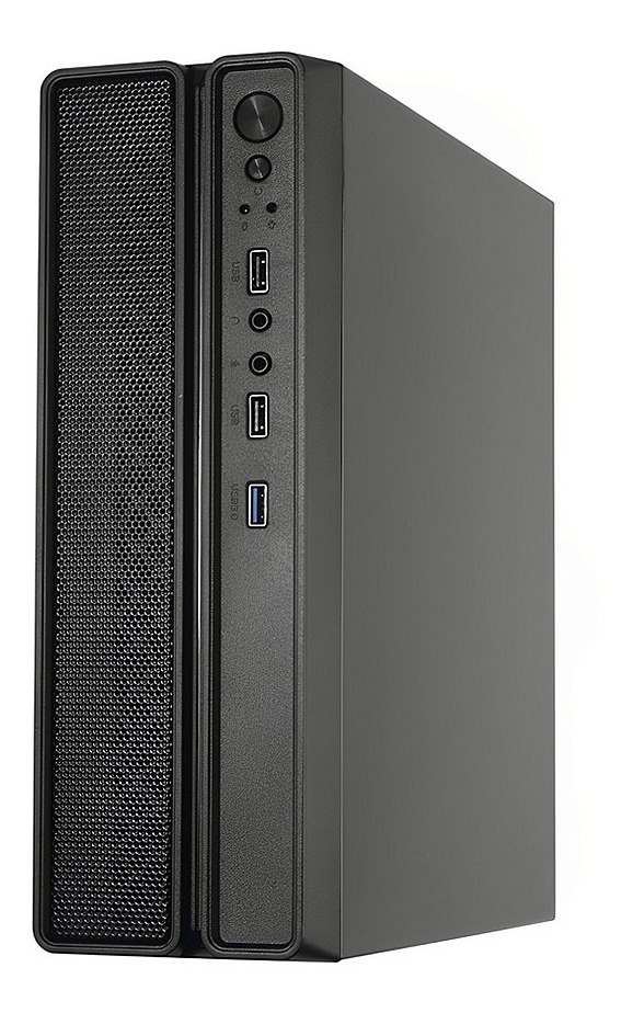 Gabinete Slim Bluecase BG-2002BX Micro-ATX mATX Preto com Fonte 200W USB 3.0 Low Profile
