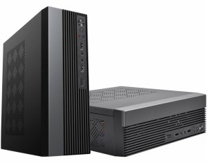 Gabinete Slim K-Mex GM-02CK Corporativo com Fonte 200W Inclusa Micro ATX ITX USB 2.0 Preto