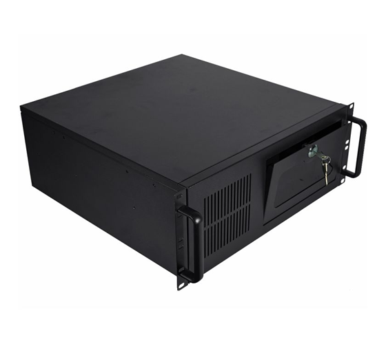Gabinete Rack 19pol 4U KMEX CR-S350 Sem Fonte ATX/mATX/ITX 2 USB 2.0 Preto - Imagem 2