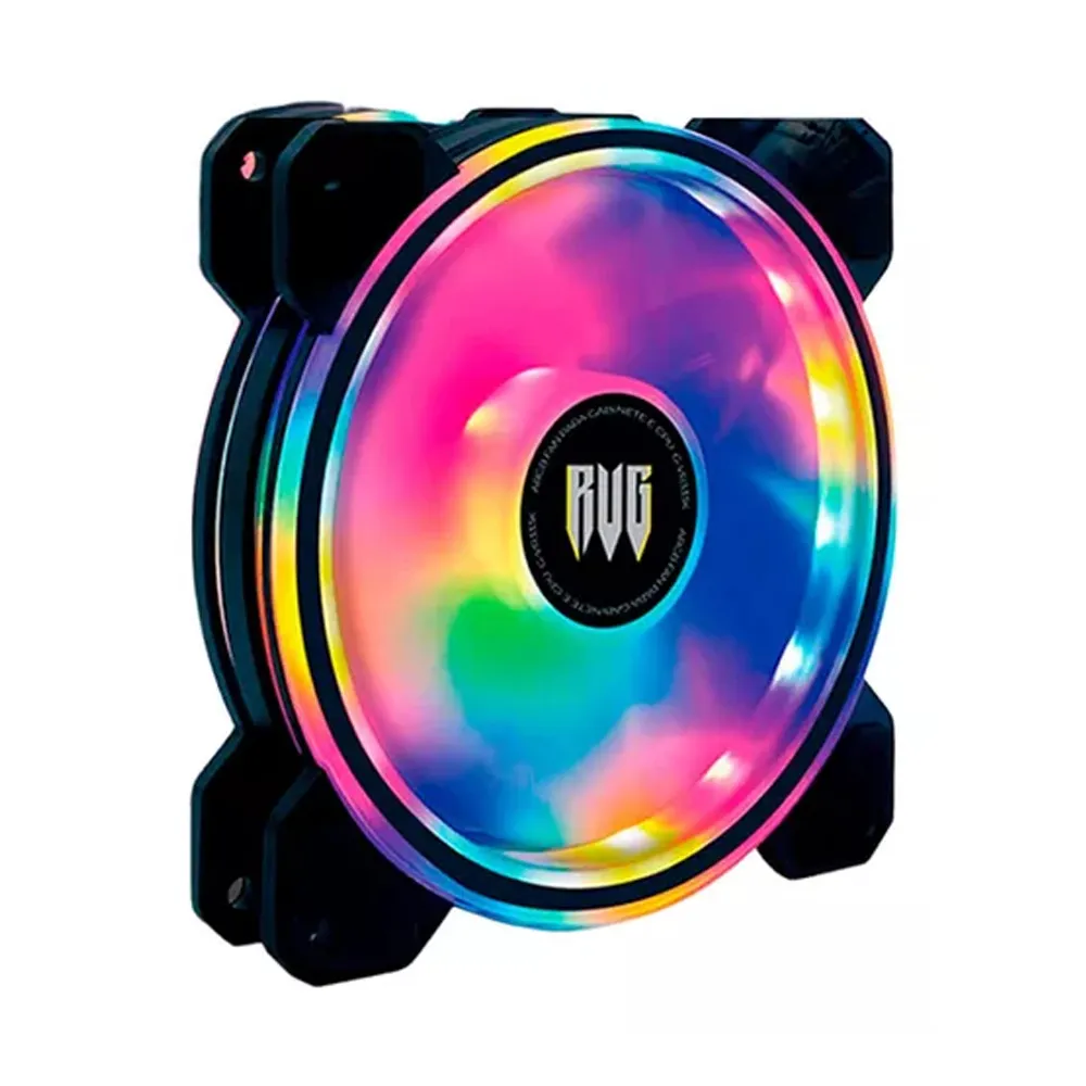 Kit 3 Fans Cooler Revenger G-VR333K 120mm ARGB com Controladora e Controle Remoto - Imagem 2
