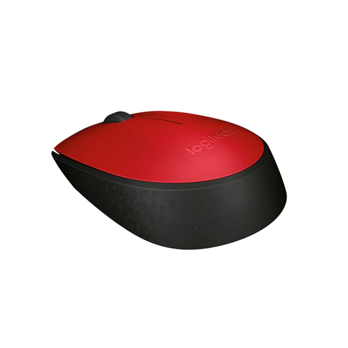 Mouse Sem Fio Logitech M170 Vermelho USB Ambidestro 10m Alcance 12 Meses de Pilha 910-004941 - Imagem 2