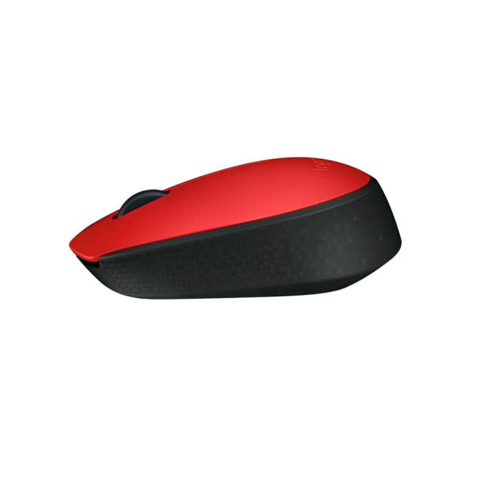 Mouse Sem Fio Logitech M170 Vermelho USB Ambidestro 10m Alcance 12 Meses de Pilha 910-004941 - Imagem 3