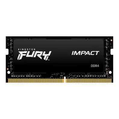 Memória DDR4 16GB 3200MHz Notebook Fury Impact Black Kingston