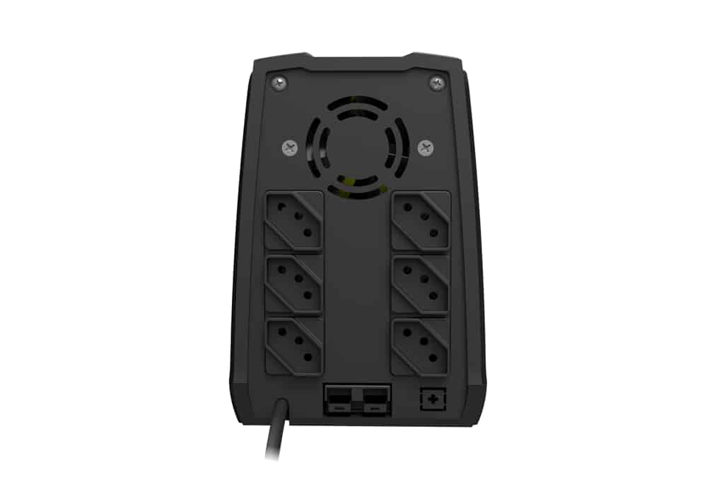 Nobreak TSSHARA TS Universal 1200VA Bivolt Automático Saída Selecionável 115V/220V 6 Tomadas Engate Bateria Externa - foto 4