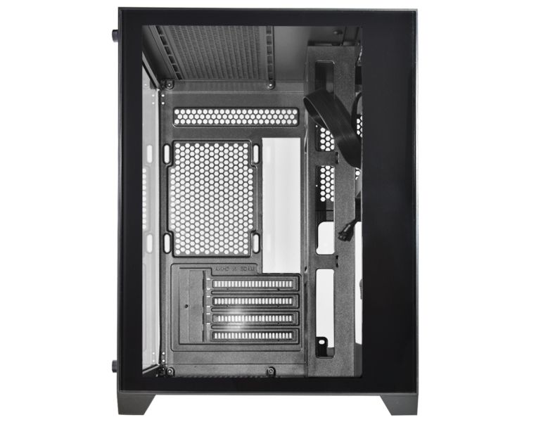 Gabinete Gamer K-Mex Aquário CG-0415 Mid Tower mATX ITX Vidro Temperado Frontal e Lateral Preto - Imagem 4