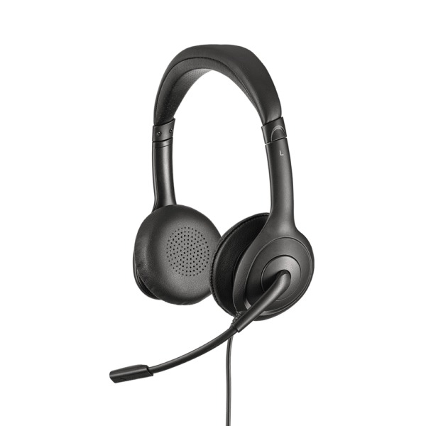 Headset Intelbras WHS 60 DUO USB Biauricular com Microfone Cancelador de Ruído e Controle de Volume