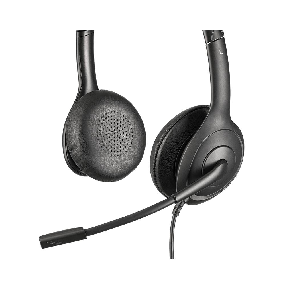 Headset Intelbras WHS 60 DUO USB Biauricular com Microfone Cancelador de Ruído e Controle de Volume - Imagem 3