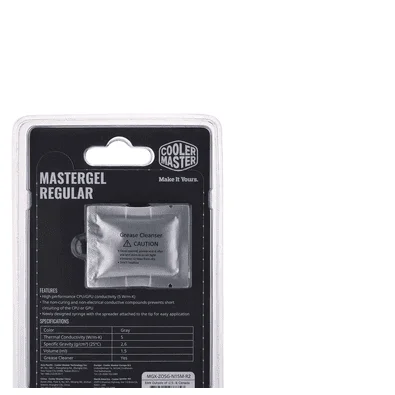 Pasta Térmica Silver Mastergel Regular 4g CoolerMaster - Imagem 4