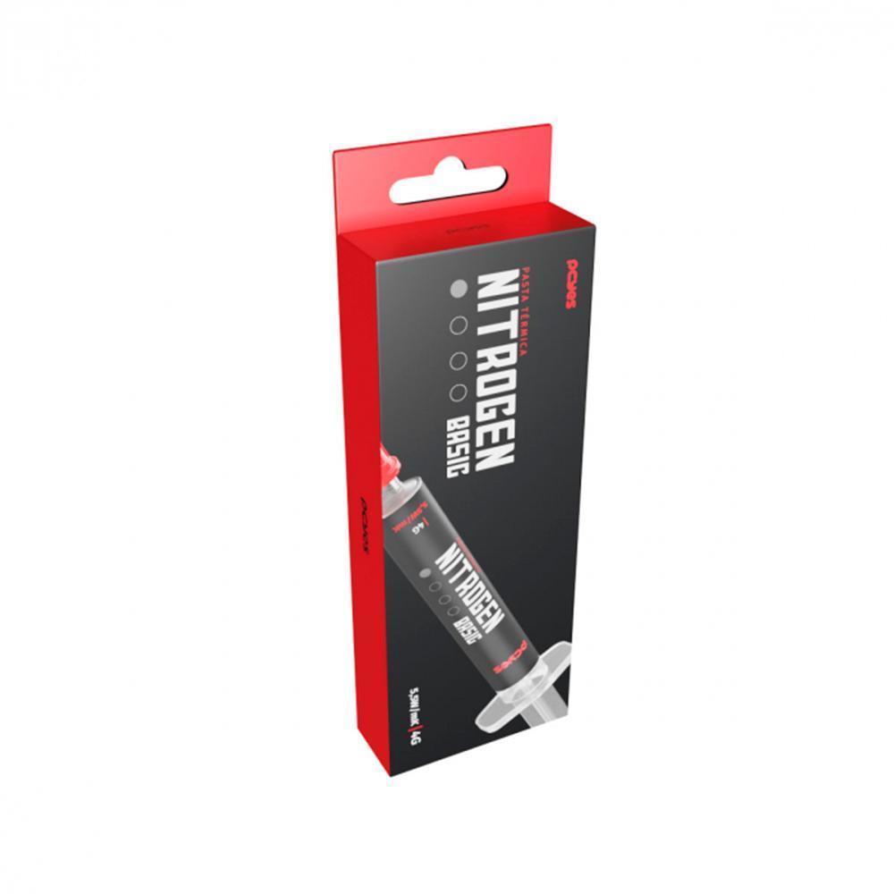 Pasta Térmica Pcyes Nitrogen Silver 4g 5,5 W/mK com Kit Aplicação PCYNB0455 - Imagem 4