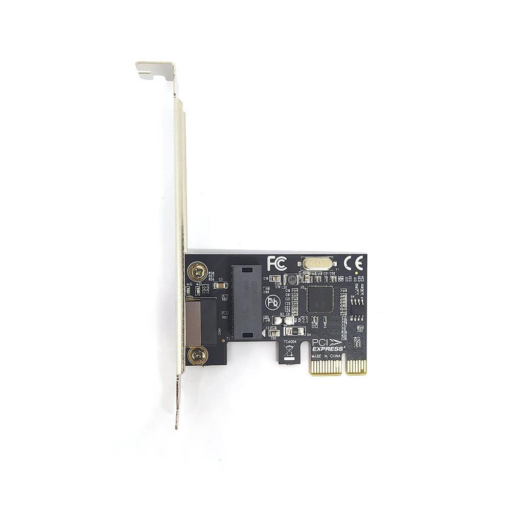 Placa de Rede Knup KP-T90B Gigabit Ethernet 10/100/1000Mbps PCI-Express 1x Chipset 8111E-S com Espelho Low Profile - Imagem 3