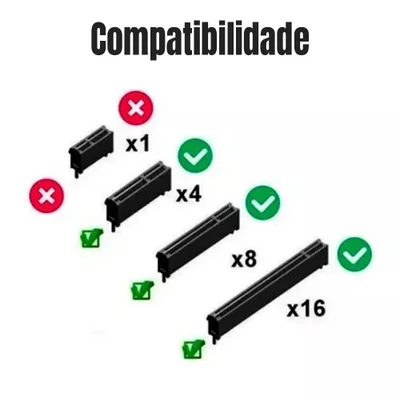 Placa Adaptadora Knup AD135 PCI-Express 3.0 para SSD M.2 NVMe M-Key - Imagem 3