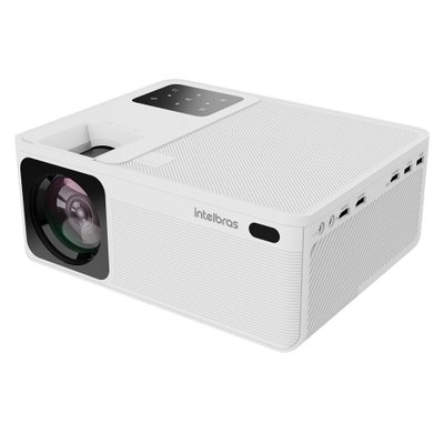 Projetor INTELBRAS PFL 5211 Full HD 1080p 5200 Lumens Wi-Fi 2.4/5GHz HDMI USB Bivolt