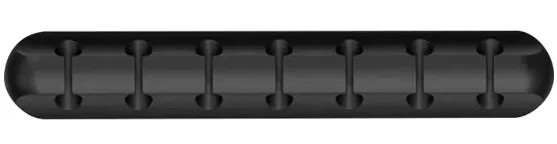 Organizador de Cabos Fortrek FK2330 de Silicone Adesivo com 7 Entradas para Fios de até 5mm - Imagem 2