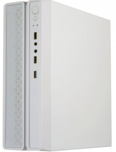 Gabinete Slim Bluecase BG-2002W Branco mATX Mini ITX com Fonte 200W USB 3.0 Low Profile
