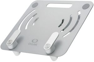Suporte Articulado para Notebook Onistek ON-F93 de 11 a 17.3 Polegadas em Metal e ABS Cor Prata