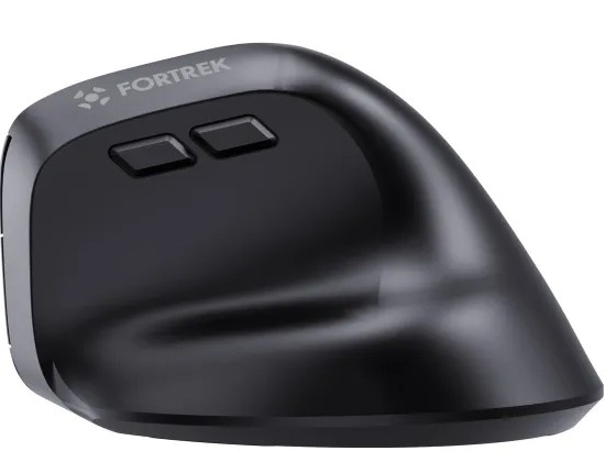 Mouse Ergonômico Vertical Sem Fio Fortrek MERG15 USB Preto - Imagem 4
