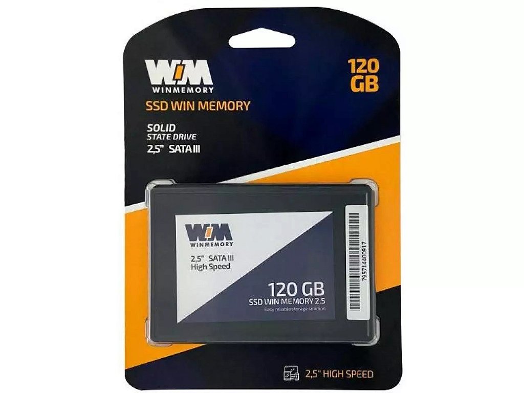 SSD SATA III 120GB 2.5" SWR120G-DS1 WinMemory - Imagem 2