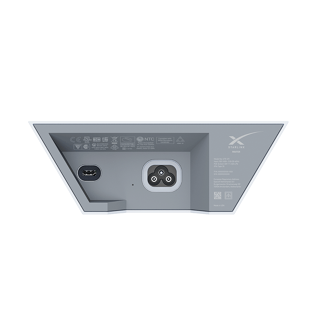 Kit STARLINK Standard V3 Mini Antena Satélite Wi-Fi 6