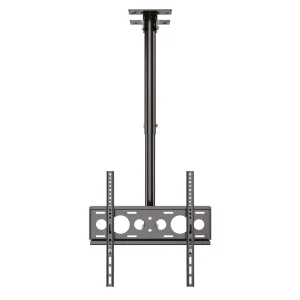 Suporte de Teto para TV e Monitor Tomate MT-34 de 26 a 60 polegadas, até 40kg, VESA 400x400, com Ajuste de Altura e Inclinação