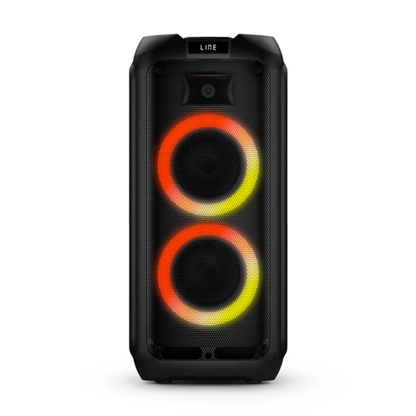 Caixa de Som Philips Party Speaker TAX4209/78 1300W RMS Bluetooth RGB Karaokê TWS USB