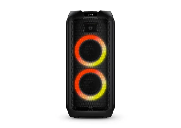 Caixa de Som Philips Party Speaker TAX4209/78 1300W RMS Bluetooth RGB Karaokê TWS USB