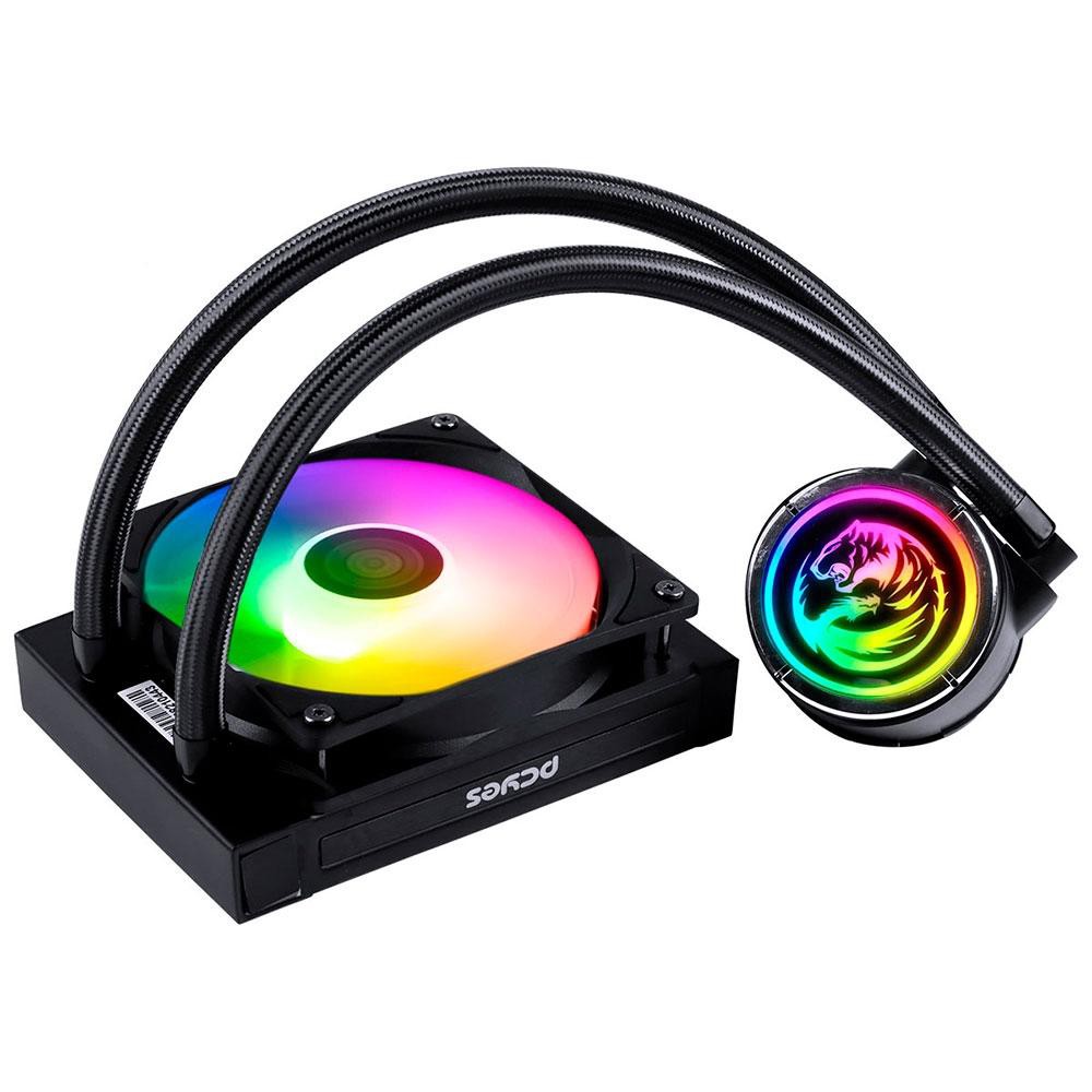 Water Cooler PCyes Nix 2 ARGB 120mm PWM TDP 200W para Intel LGA 1700/1200/115X e AMD AM4/TR4 PCYWCNIX120 - Imagem 3