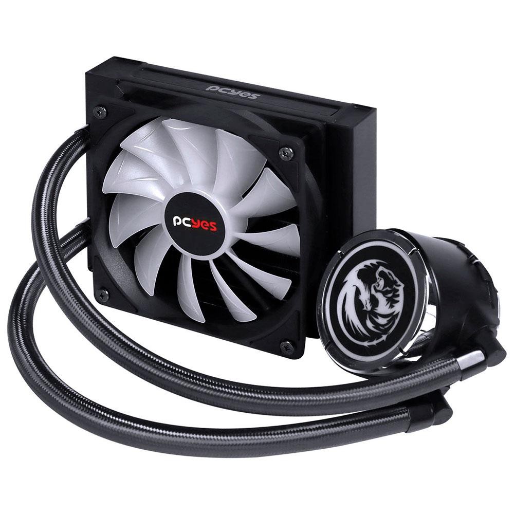 Water Cooler PCyes Nix 2 ARGB 120mm PWM TDP 200W para Intel LGA 1700/1200/115X e AMD AM4/TR4 PCYWCNIX120 - Imagem 2