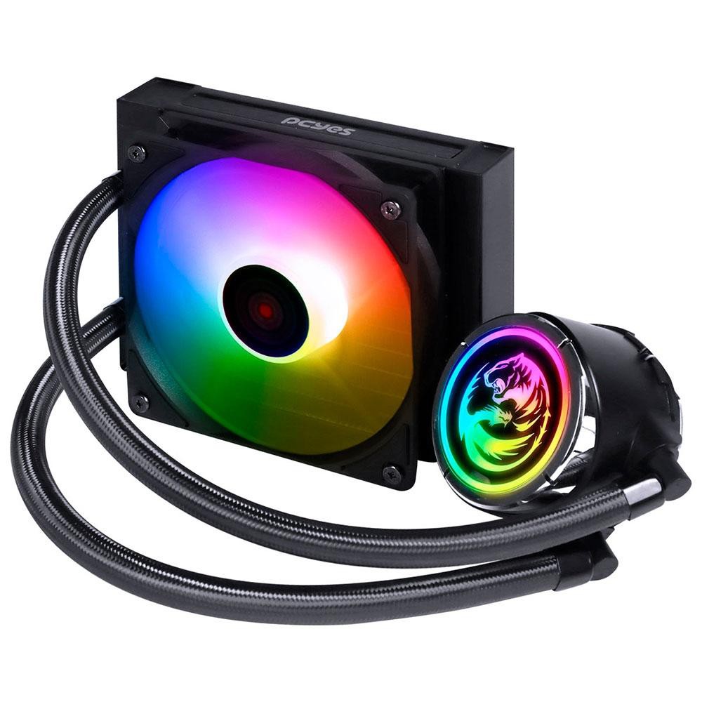 Water Cooler PCyes Nix 2 ARGB 120mm PWM TDP 200W para Intel LGA 1700/1200/115X e AMD AM4/TR4 PCYWCNIX120 - Imagem 5