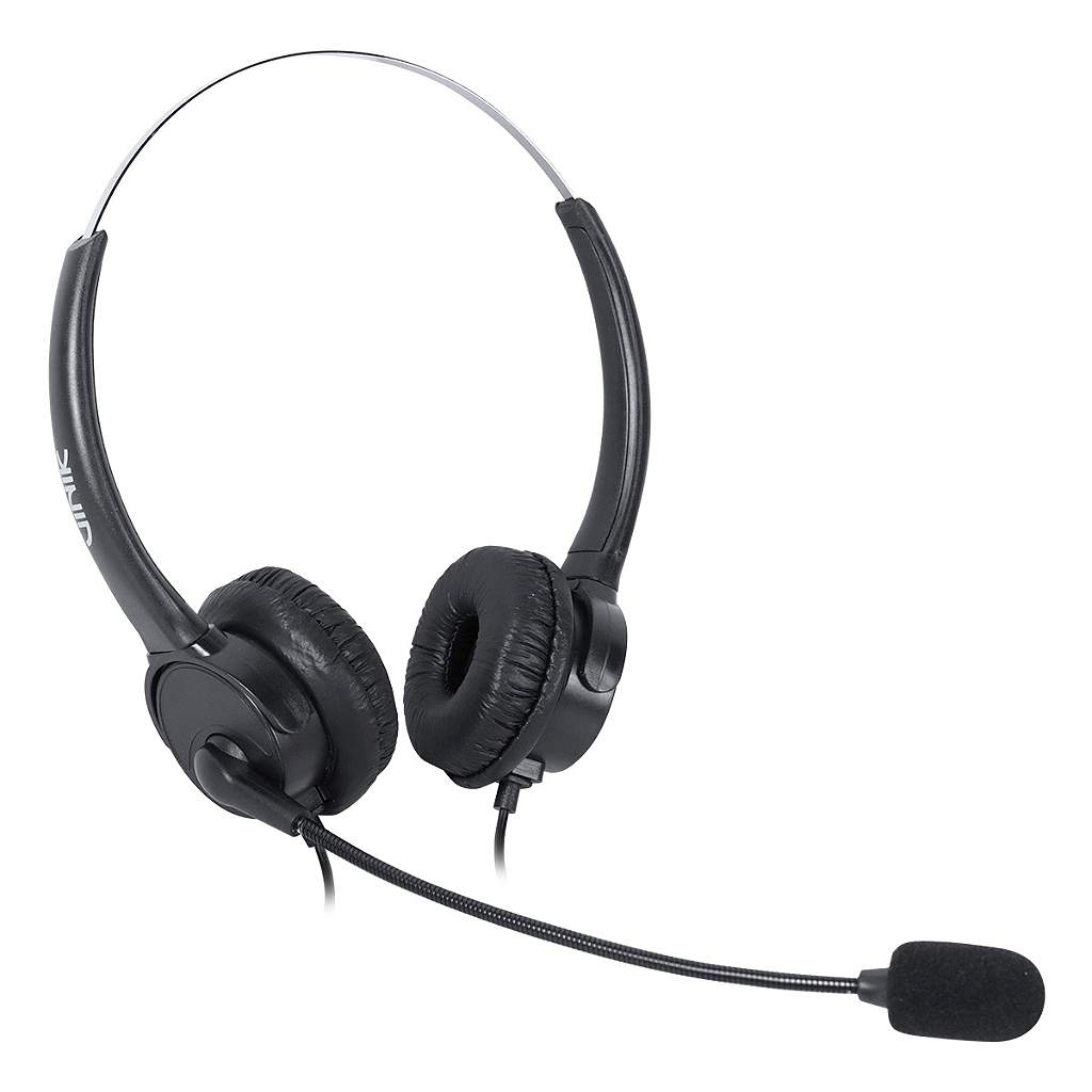 Headset Biauricular Vinik Corp Duo VK500 USB com Microfone Omnidirecional e Controle de Volume no Cabo - Imagem 2