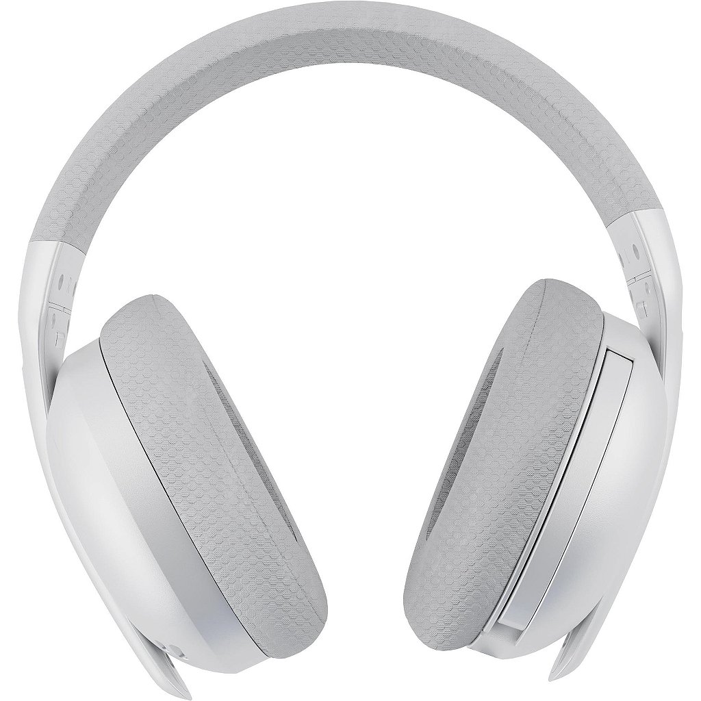 Headset FORTREK Wise Air Wireless Multiconexão com Microfone Branco - foto 4