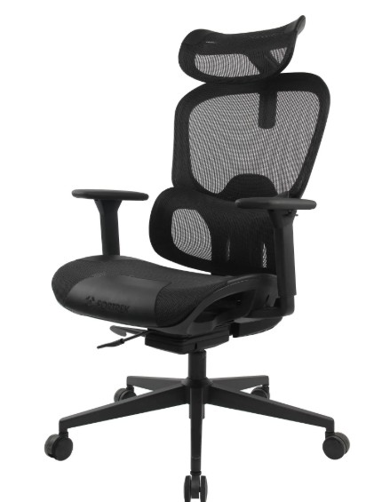 Cadeira Gamer FORTREK Ergo One com Regulagem de Altura Revestimento PU Preto e Vermelho