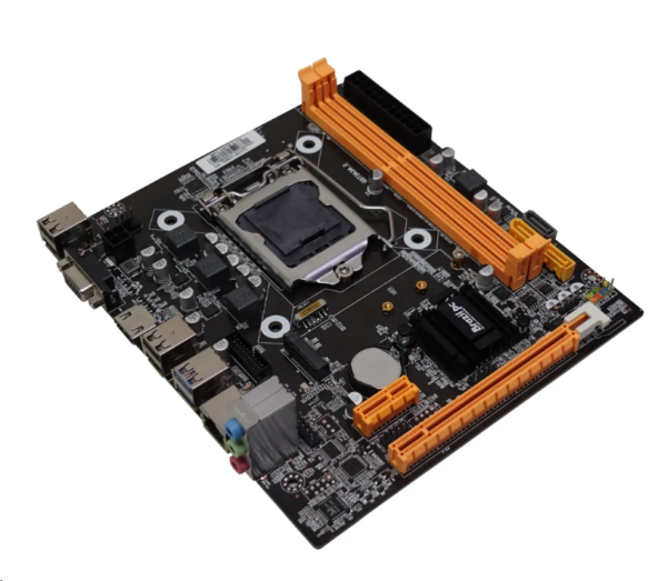 Placa-Mãe LGA1150 H81 BRAZIL PC BPC-H81M.2-TG DDR3 M.2 NVMe HDMI VGA mATX