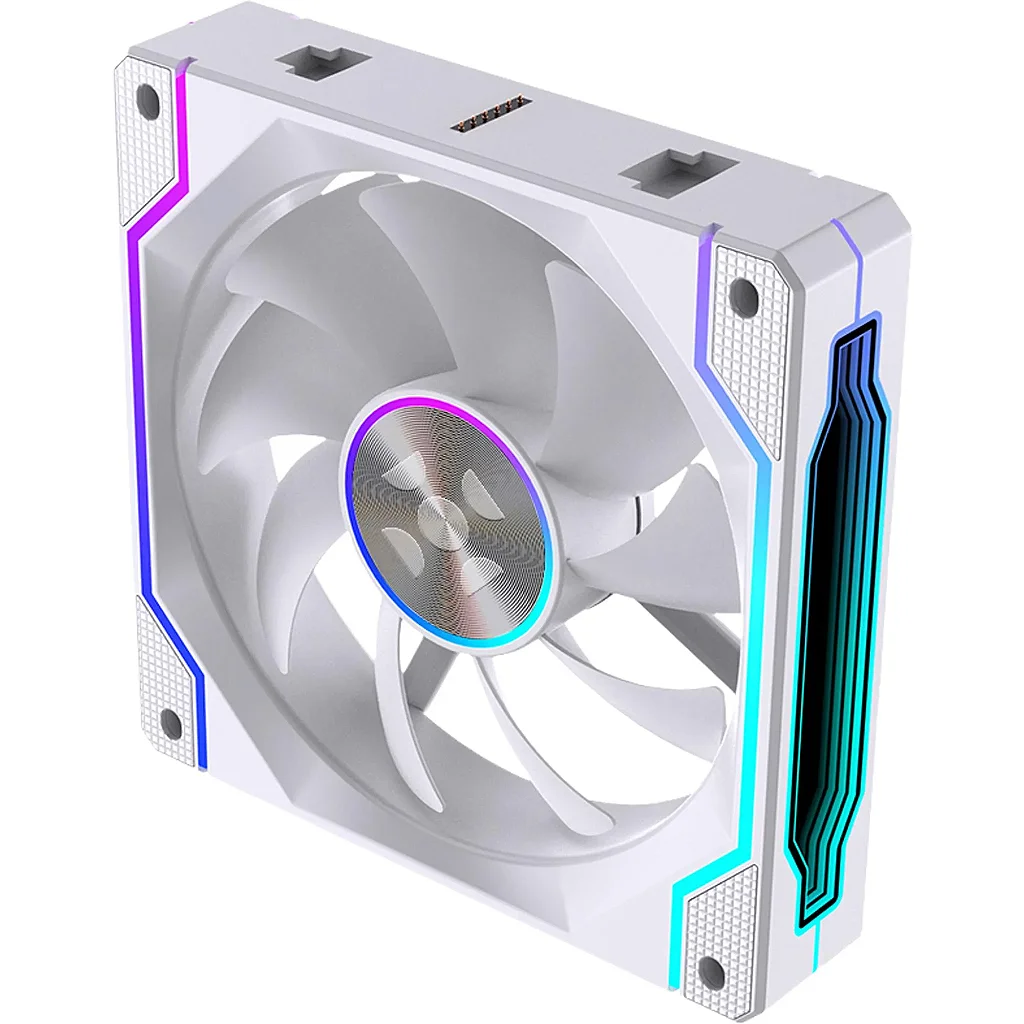 Cooler Fan FORTREK Twister BR 120mm ARGB Sem Fio Preto - foto 3