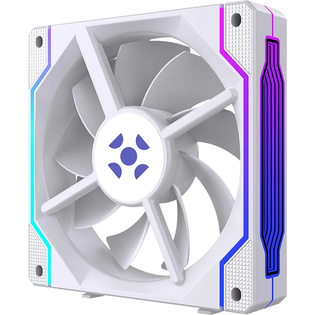 Cooler Fan FORTREK Twister BR 120mm ARGB Sem Fio Preto - foto 4