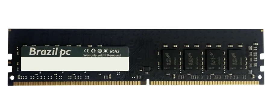 Memória RAM DDR4 16GB 2666MHz Desktop BRAZIL PC BPC2666D4CL19/16G