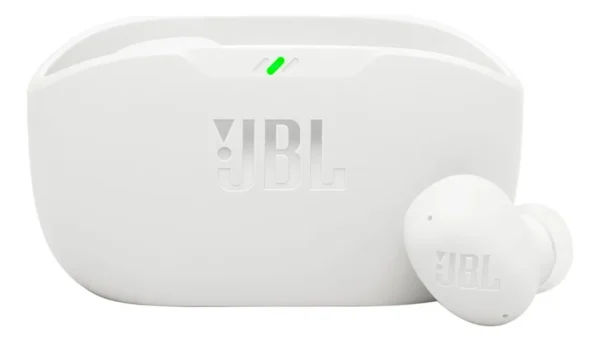 Headset TWS jbl Wave Buds 2 Bluetooth 5.3 Cancelamento de Ruído IP54 Branco