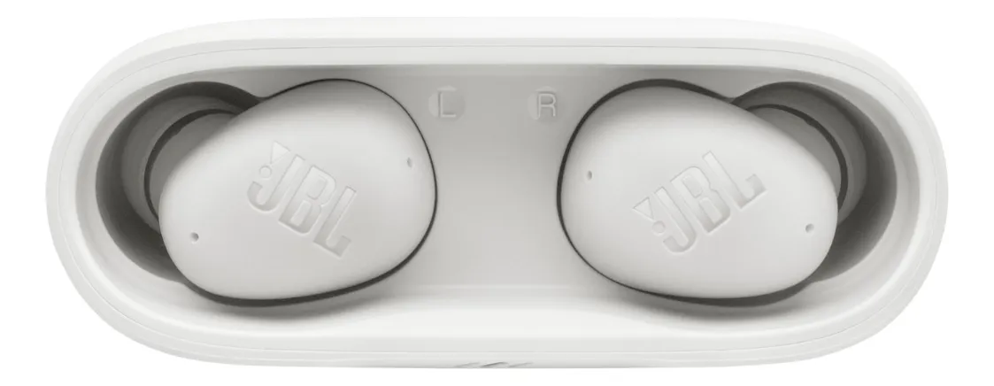 Headset TWS jbl Wave Buds 2 Bluetooth 5.3 Cancelamento de Ruído IP54 Branco - foto 7