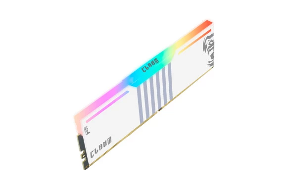 Memória RAM DDR4 8GB 3200MHz Desktop CLANM CLANM8GB3200CL19RGB Branca RGB - foto 2