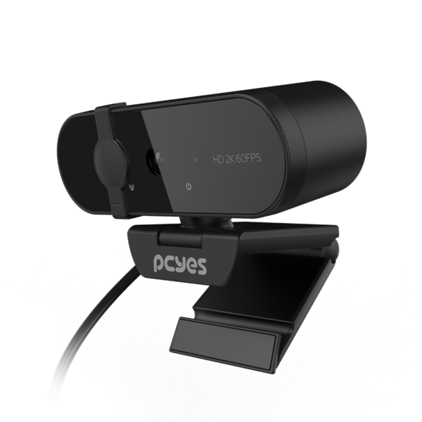 Webcam PCYES Raza 2K-01 2K 2560x1440 com Microfone Integrado