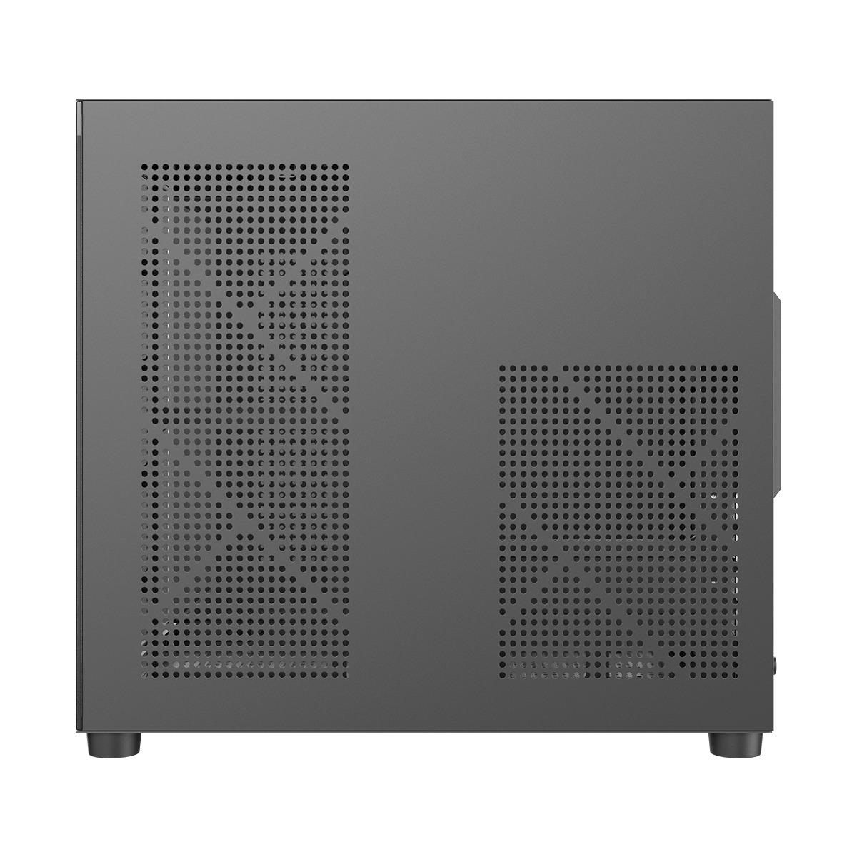 Gabinete Gamer pcyes Forcefield Mini Vulcan mATX Vidro Temperado Sem Fonte Preto - foto 3
