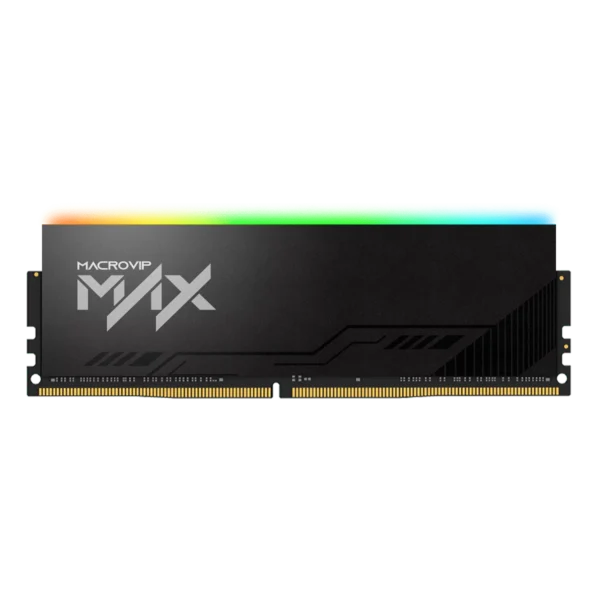 Memória RAM DDR4 8GB 3200MHz Desktop MACROVIP Max RGB XMP MVX32N16/16R