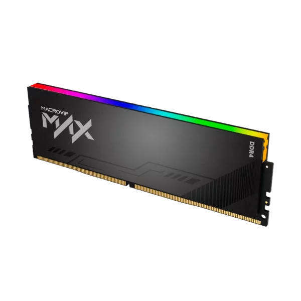 Memória RAM DDR4 8GB 3200MHz Desktop MACROVIP Max RGB XMP MVX32N16/16R - foto 2