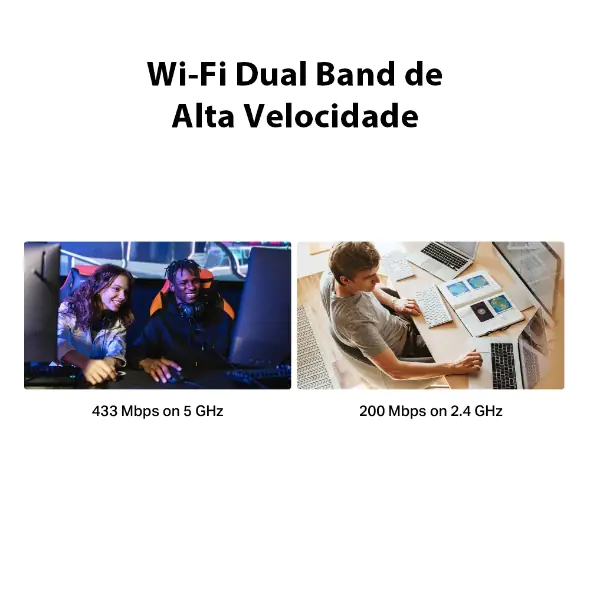 Adaptador Wi-Fi USB 2.0 MERCUSYS MA20N AC650 Dual Band Nano - foto 4